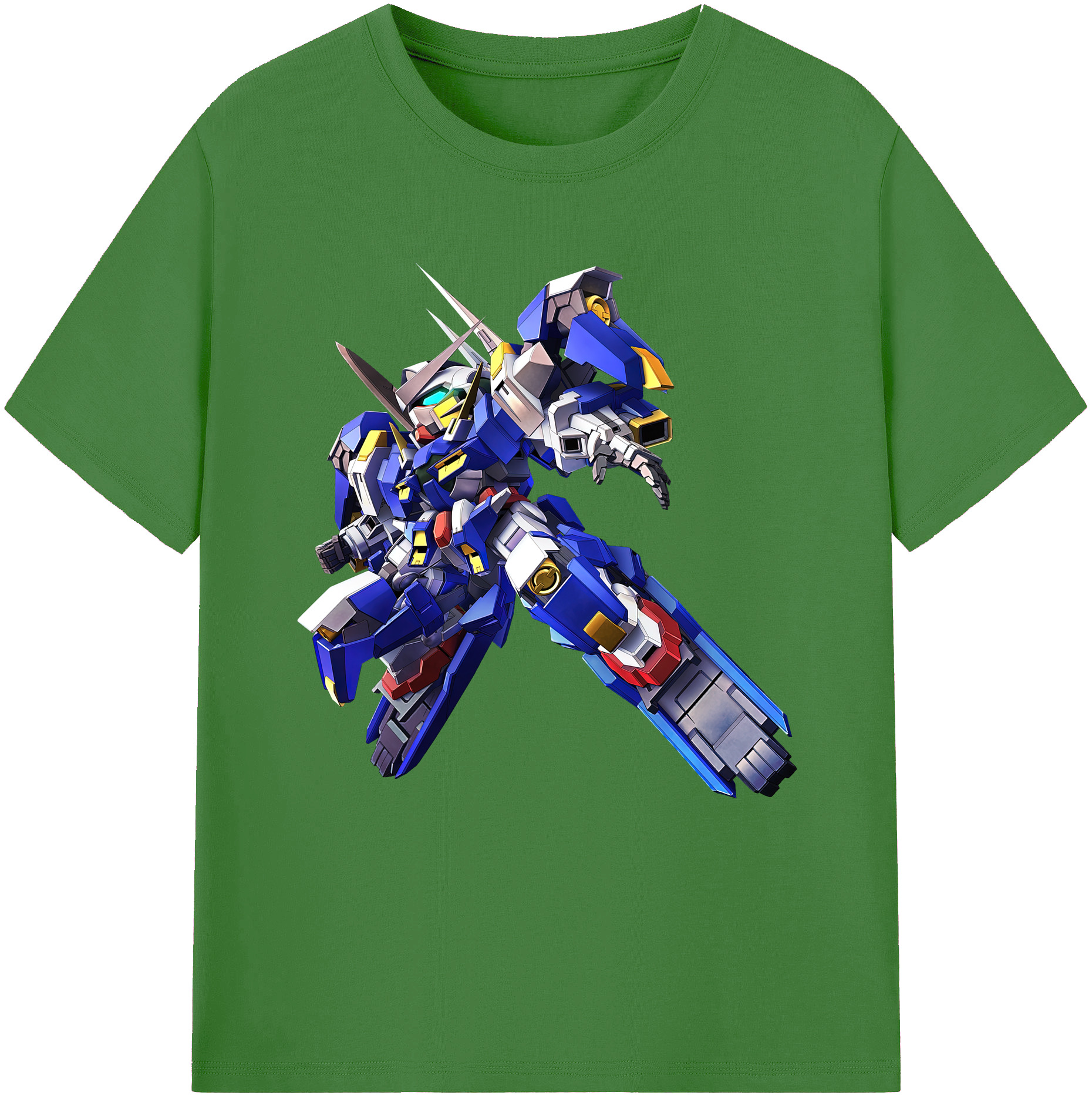 （画像用） 機動戦士ガンダム Mobile Suit Gundam レディースカジュアルプリントTシャツ（綿100％）